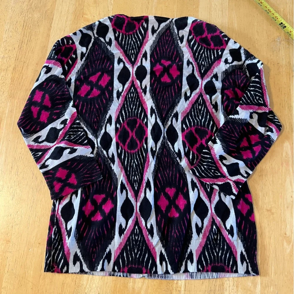 TORY BURCH Women's 3/4 Sleeve Pullover Wool Sweater Size L